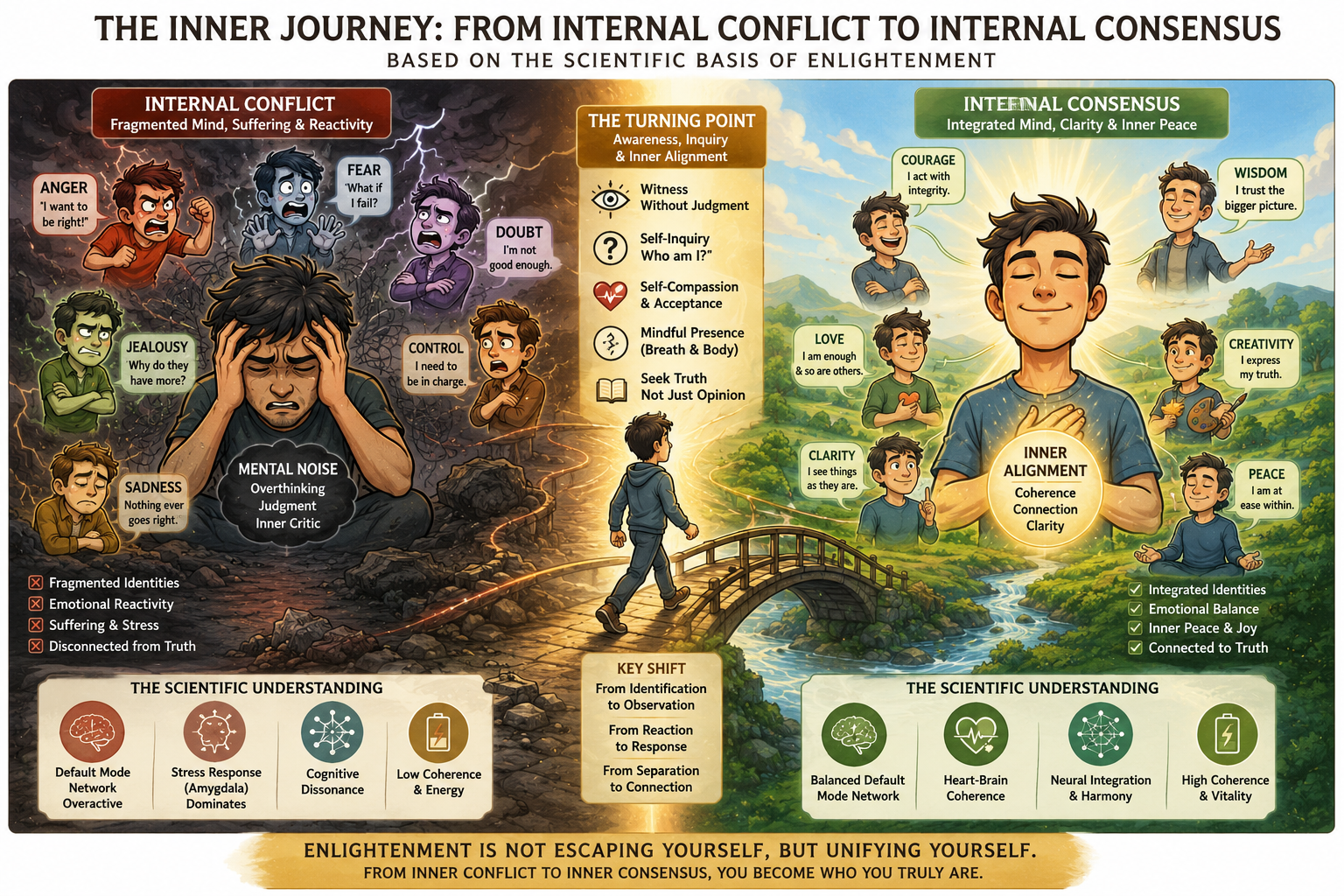 Modern science neurological understanding