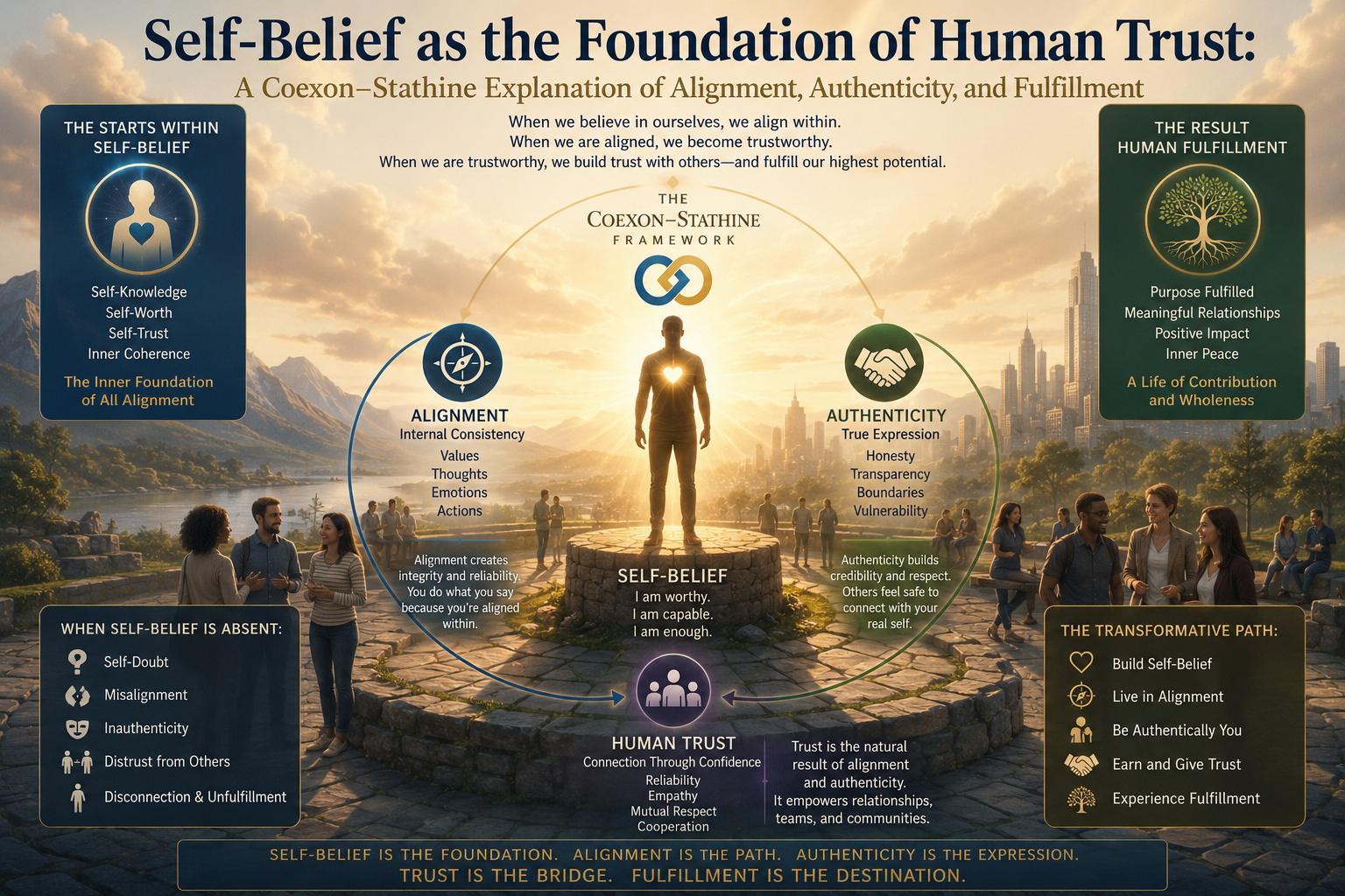 self belief vs external validation