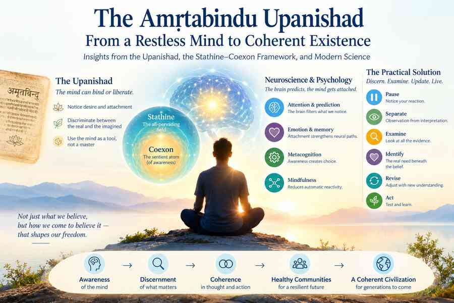 stathine coexon and the amritbindu upanishad