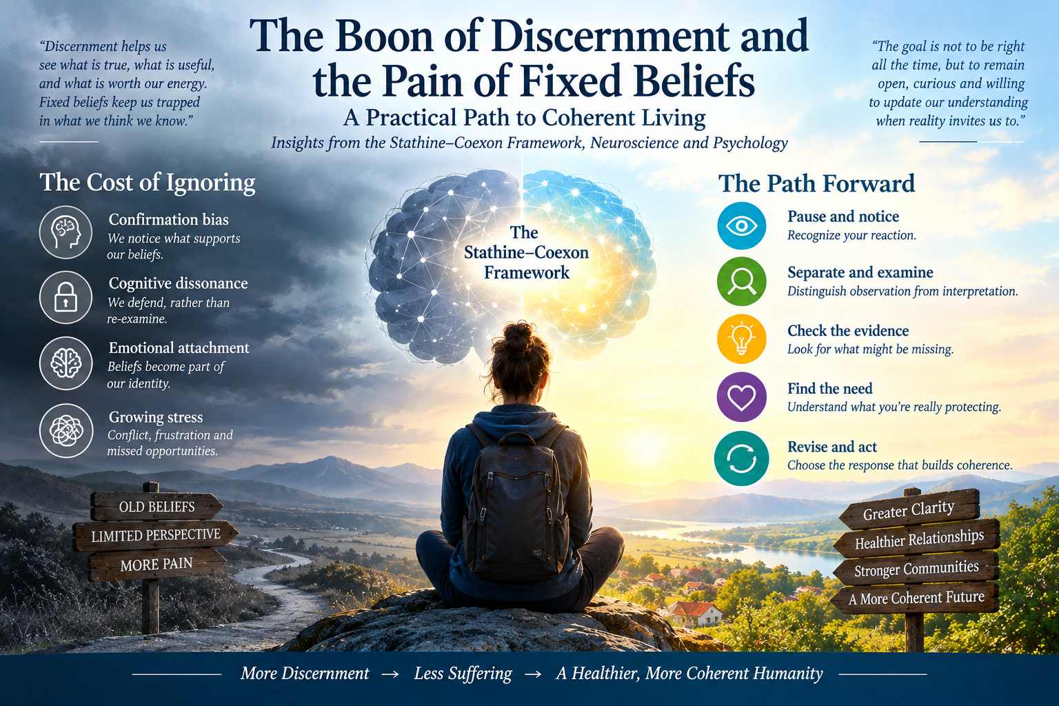 using discernment to correct beleifs